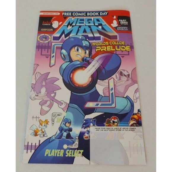 Sonic The Hedgehog SPECIAL FREE COMIC BOOK DAY Worlds Collide Hero 2013 Edition - Picture 4 of 9